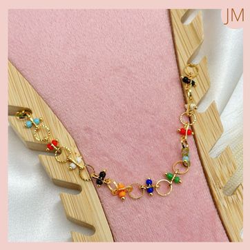 Imagen del producto Tobillera Rodio Multi color 