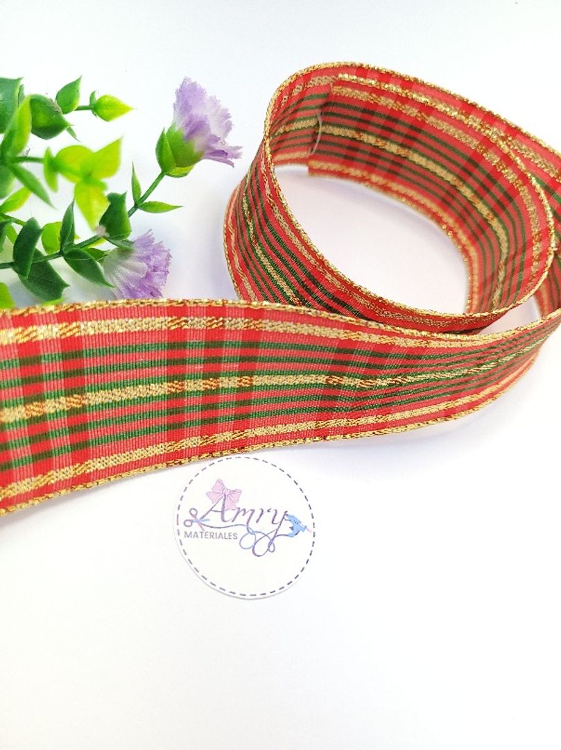 Navi. 4cm Navidad Dorado