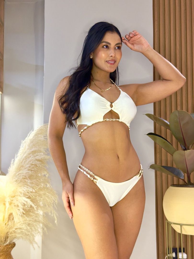 VESTIDO DE BAÑO MACRAME