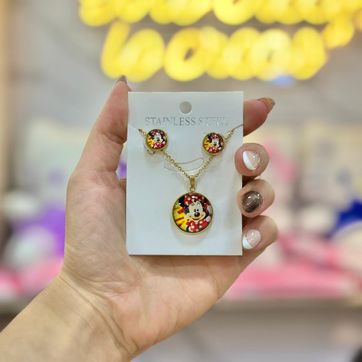 SET COLLAR ARETES  - imagen 1