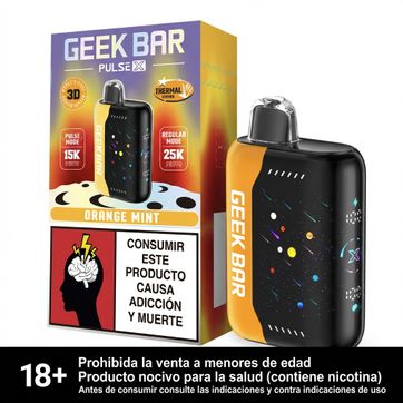 Imagen del producto Geek Bar Pulse X Orange Mint 25.000 Puffs