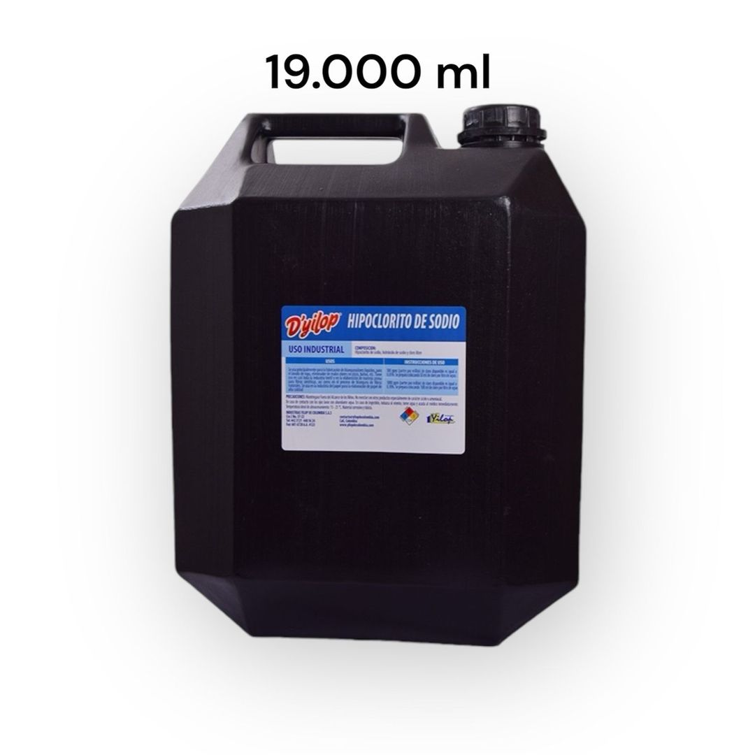 C.HIPOCLORITO DE SODIO 15% X 19.000 ML