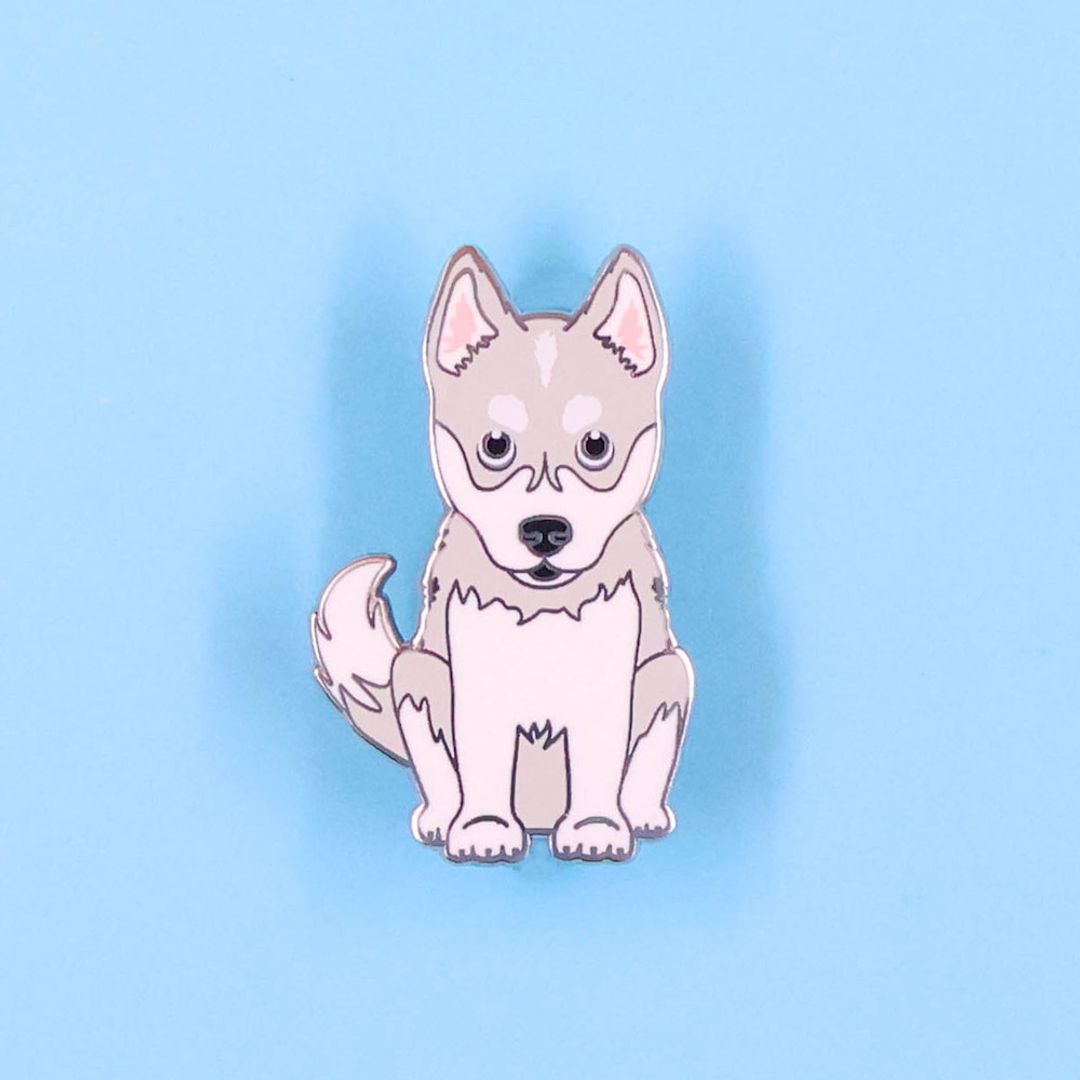 PIN HUSKY BLANCO 
