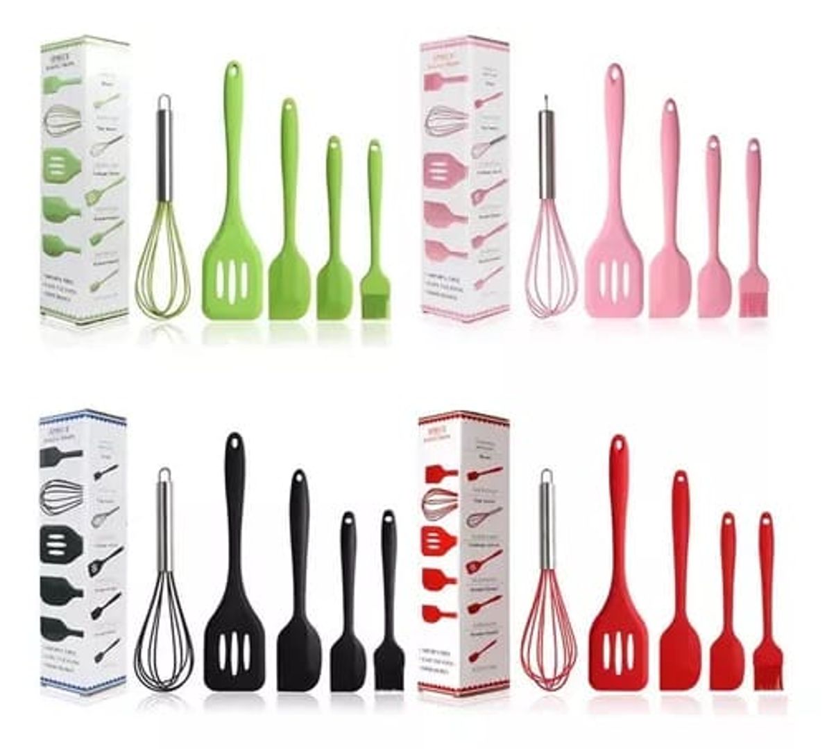SET COCINA SILICONA X5 