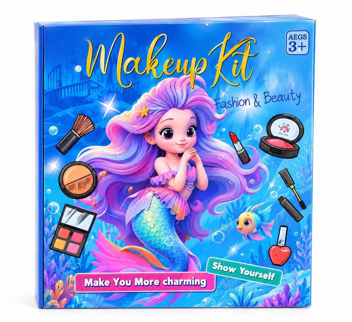 SET BELLEZA 21PCS (6341C) MAQUILLAJE 