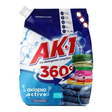 Imagen del producto Q. DETERGENTE EN POLVO AK1 360 X 3.000 GR