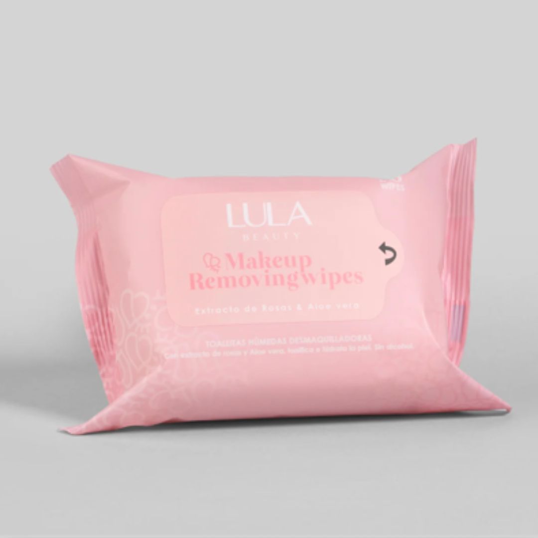TOALLAS HÚMEDAS DESMAQUILLANTES LULA BEAUTY