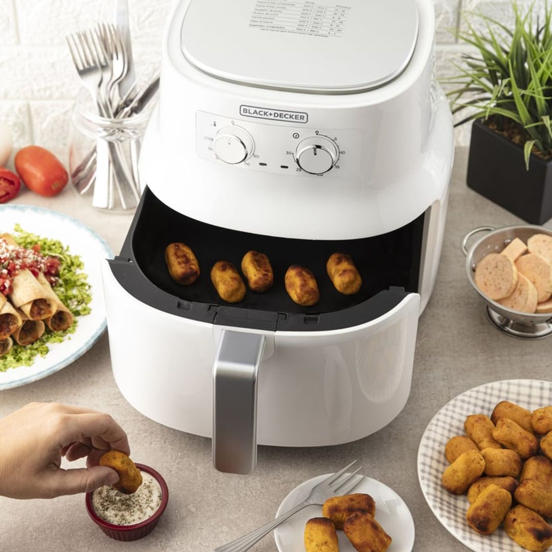 Freidora de Aire 4.5 Lts Manual Blanco