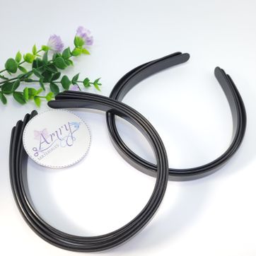 Unid. Diadema 1.4cm Negra  - imagen 2