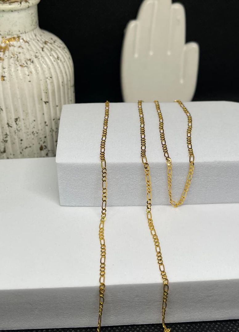 Cadena 60cm cartier 3*1 de 2mm