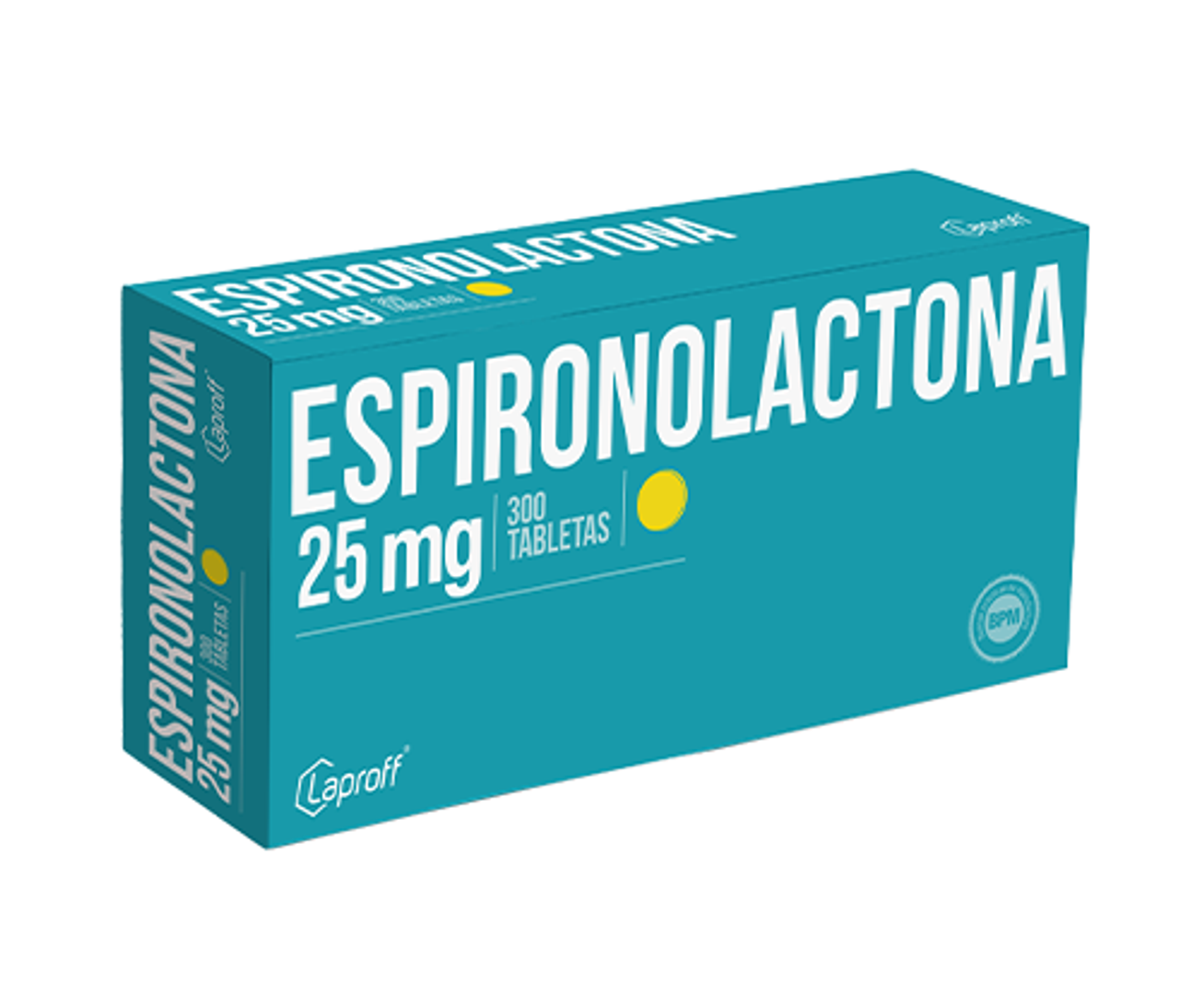 ESPIRONOLACTONA 25MG LAPROFF SOB X 10 TAB