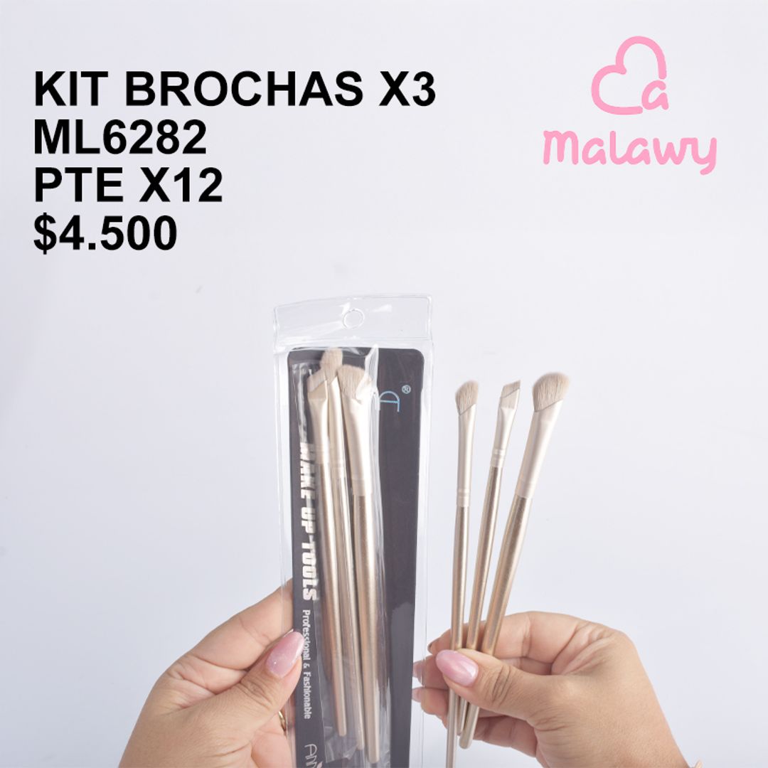 SET BROCHA X 3