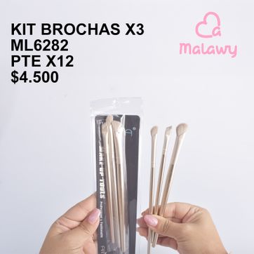Imagen del producto SET BROCHA X 3