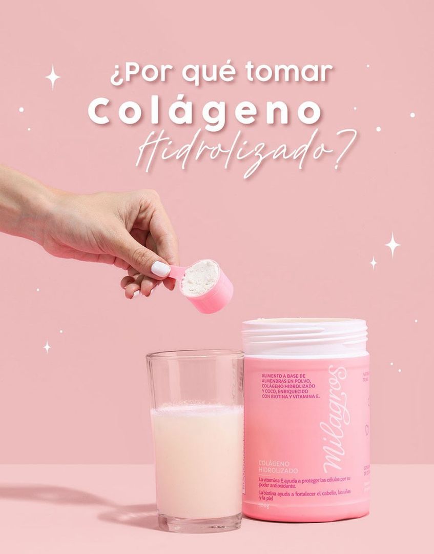  Colageno Hidrolizado Sin Stevia Milagros 