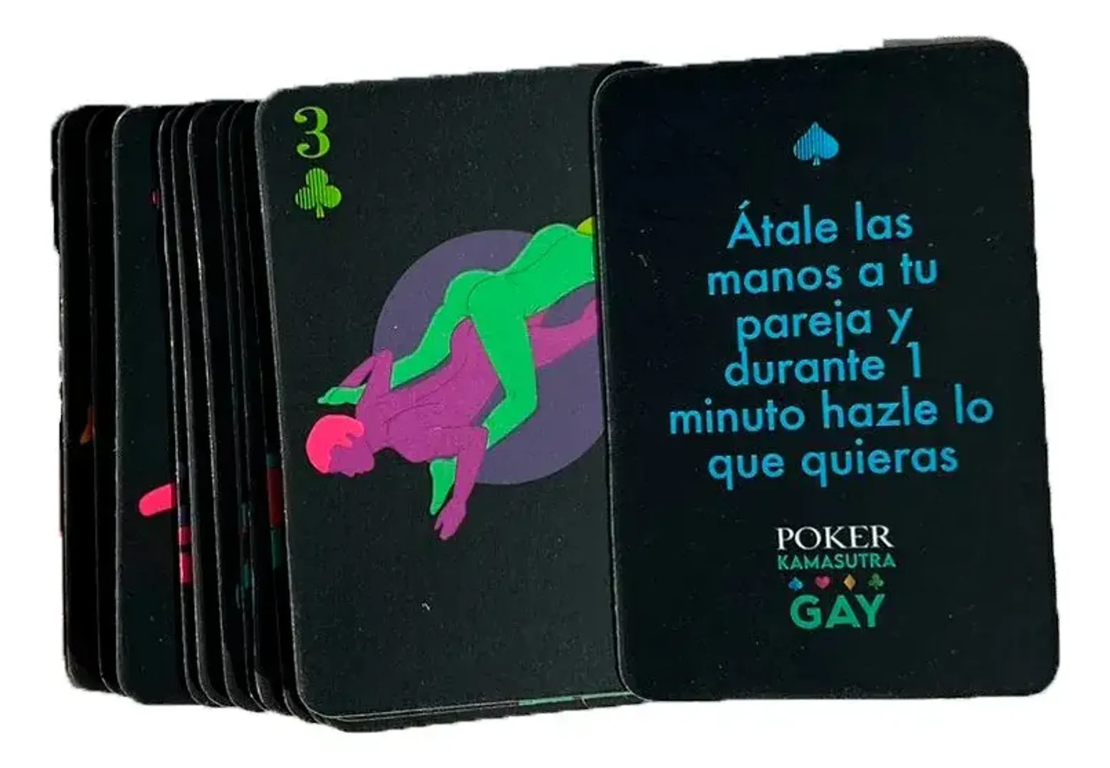 JUEGO EROTICO CARTAS DE MESA POKER KAMASUTRA GAY