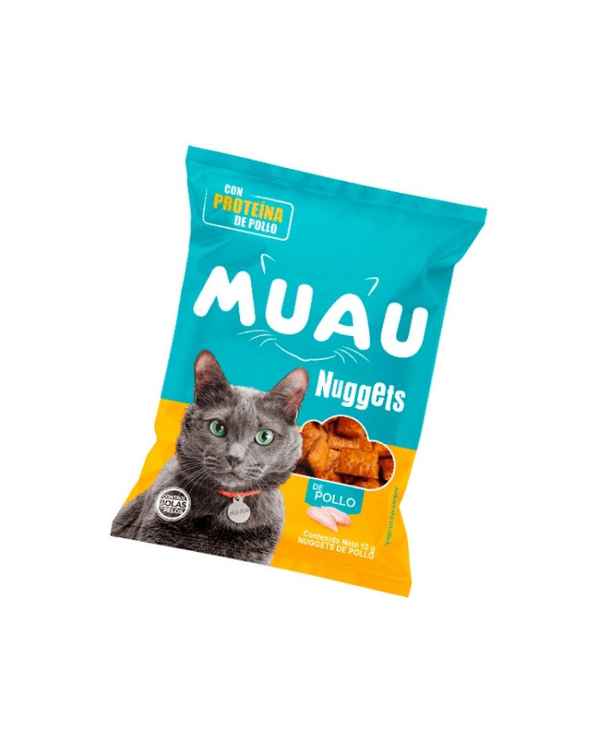 GALLETA MUAU POLLO*12G