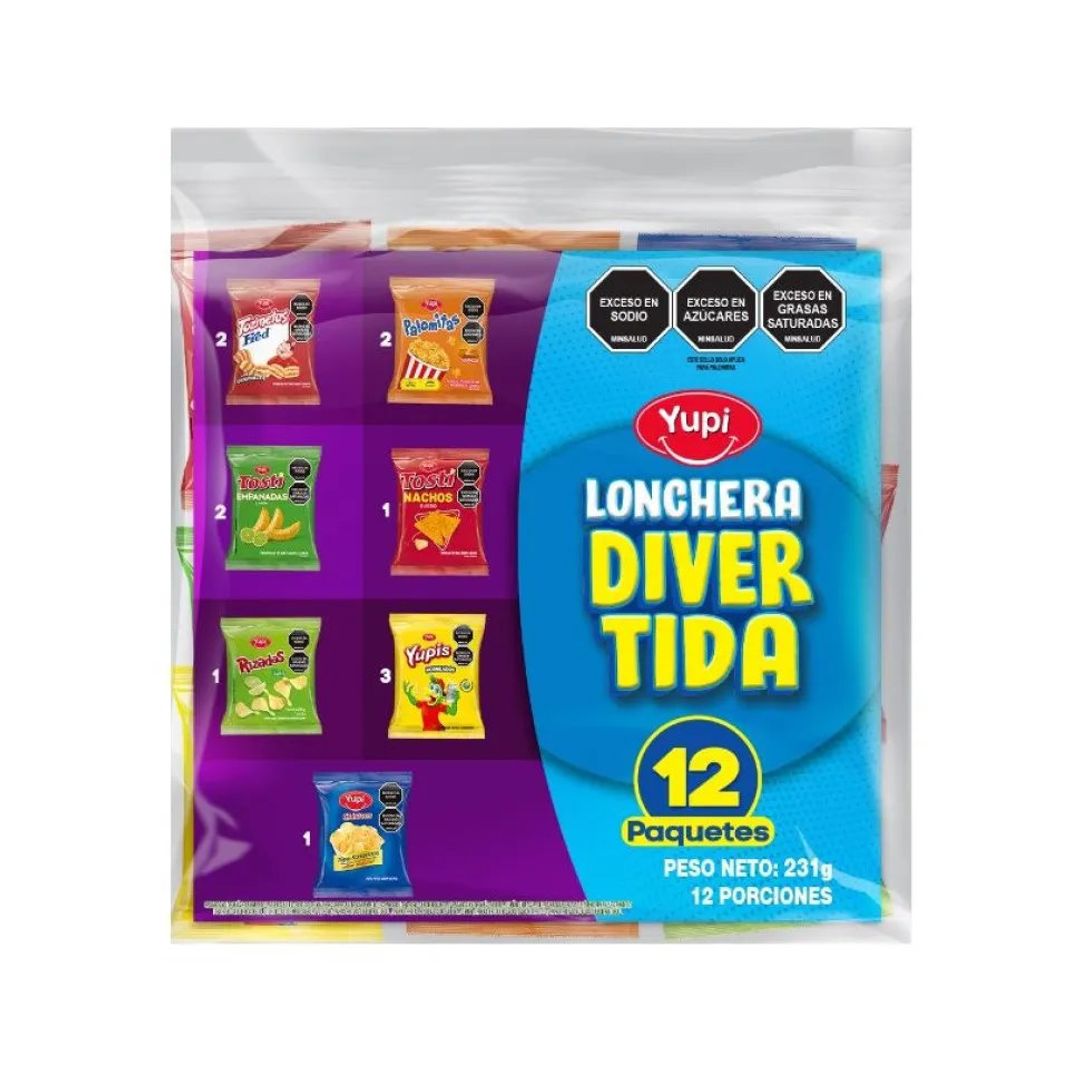 YUPI LONCHERA DIVERTIDA*12