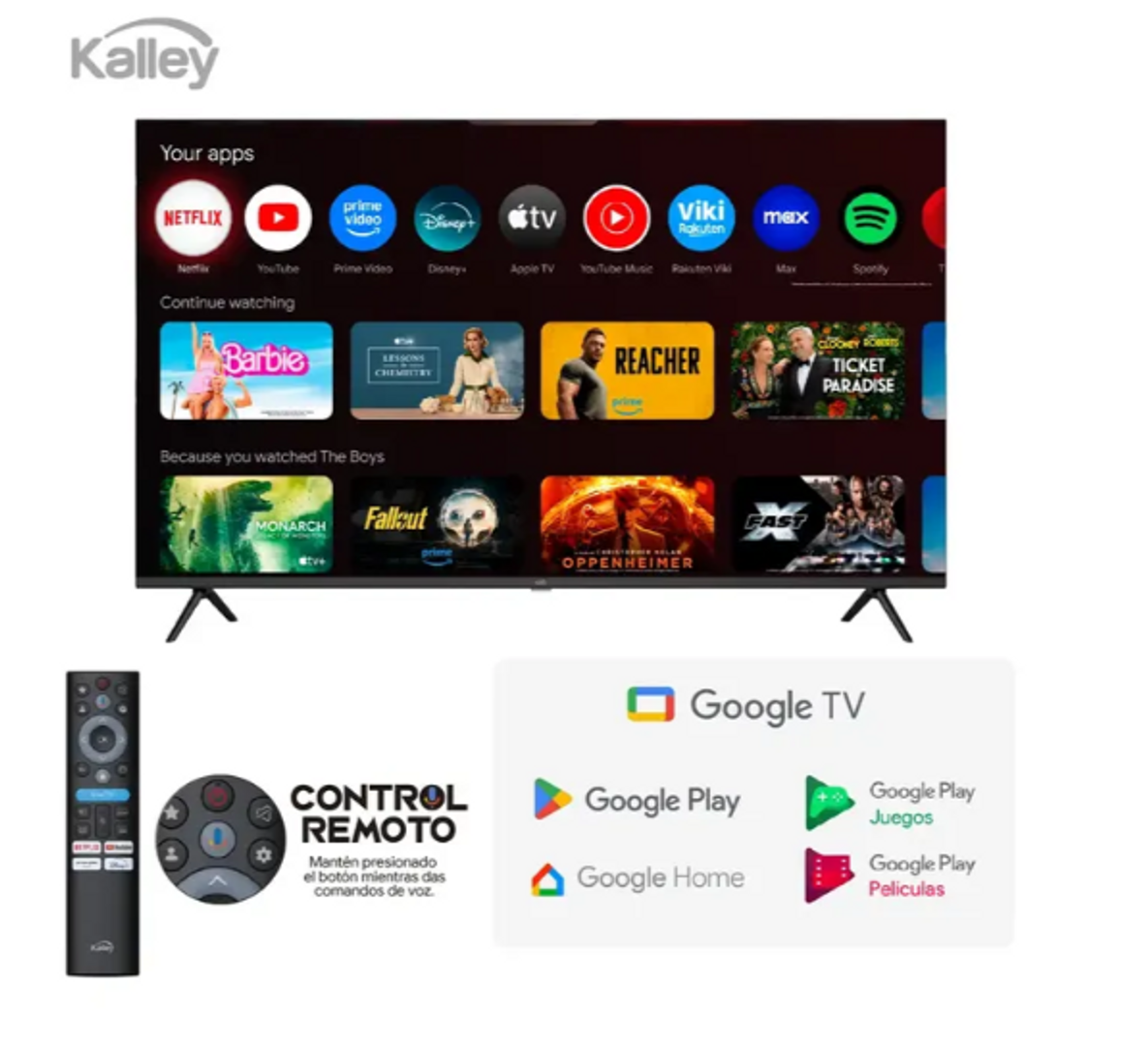 LED KALLEY 40 GOOGLE FHD