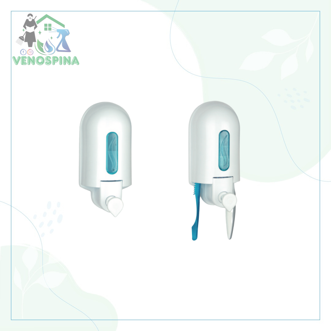 DISPENSADOR DENTAL PLUS X 2 CEPILLOS