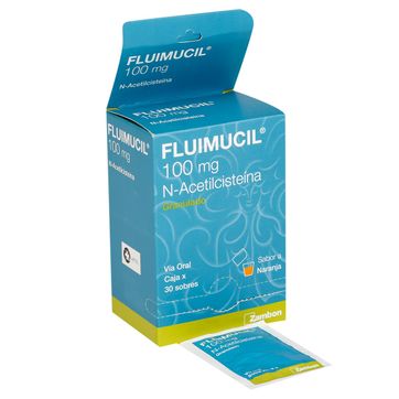 Imagen del producto FLUIMUCIL 100MG SOBRE X 5GR