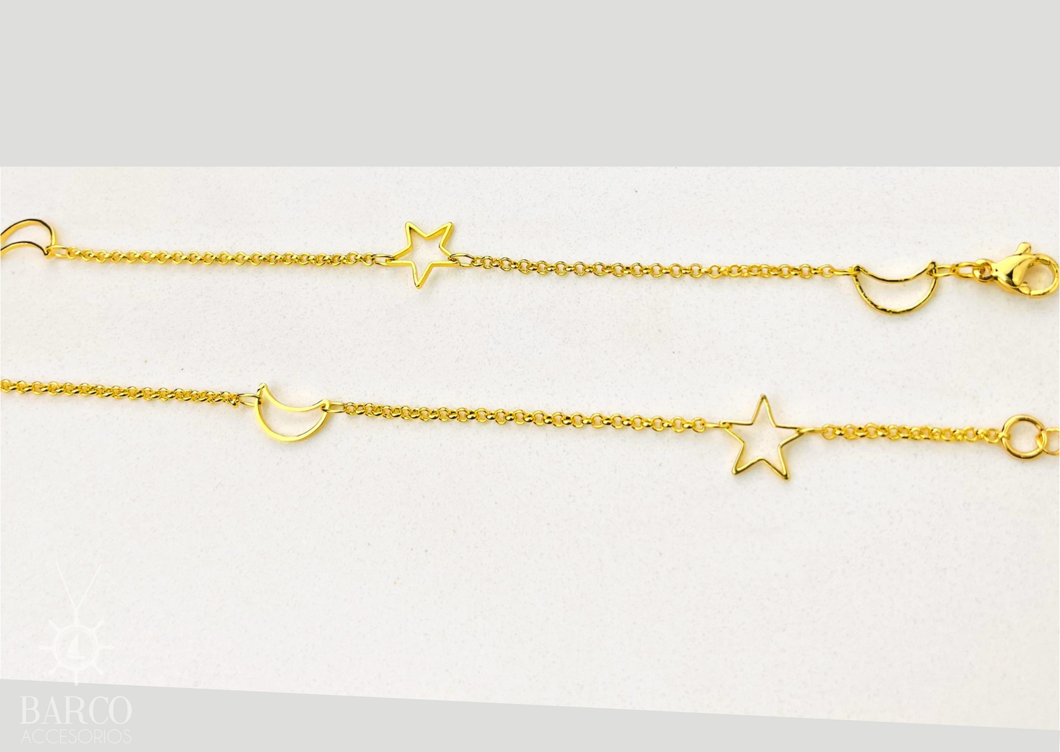 Choker luna estrella sencillo