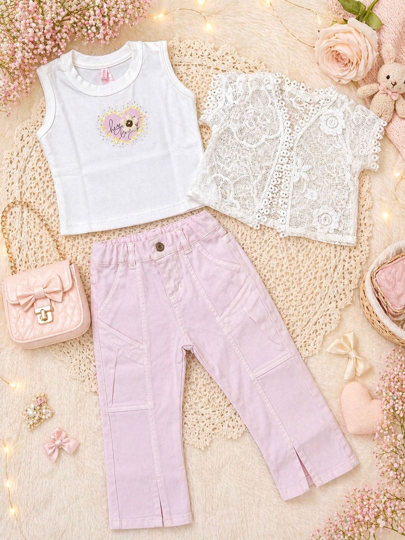 conjunto trio pantalon bebeita