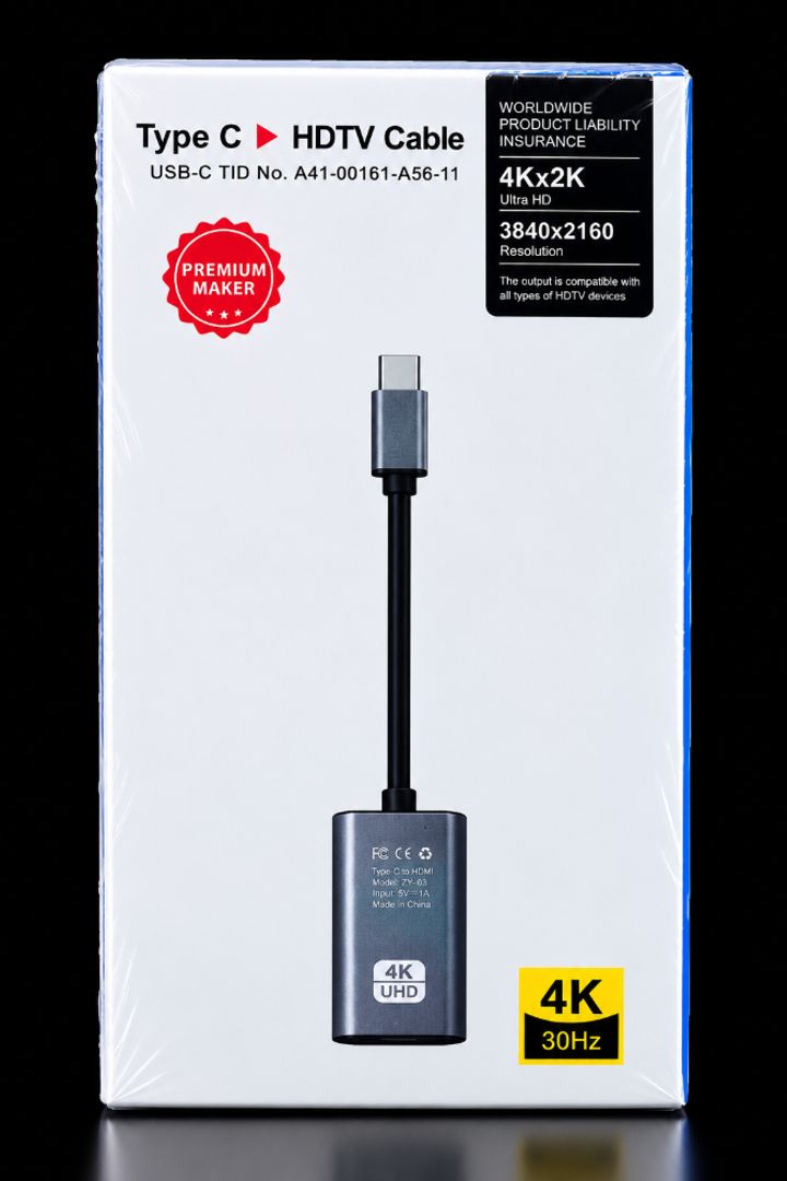 Adaptador USB-C a HDMI 4K