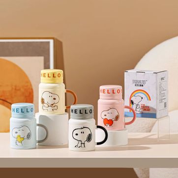 Mug snoopy tapa vaso  - imagen 1