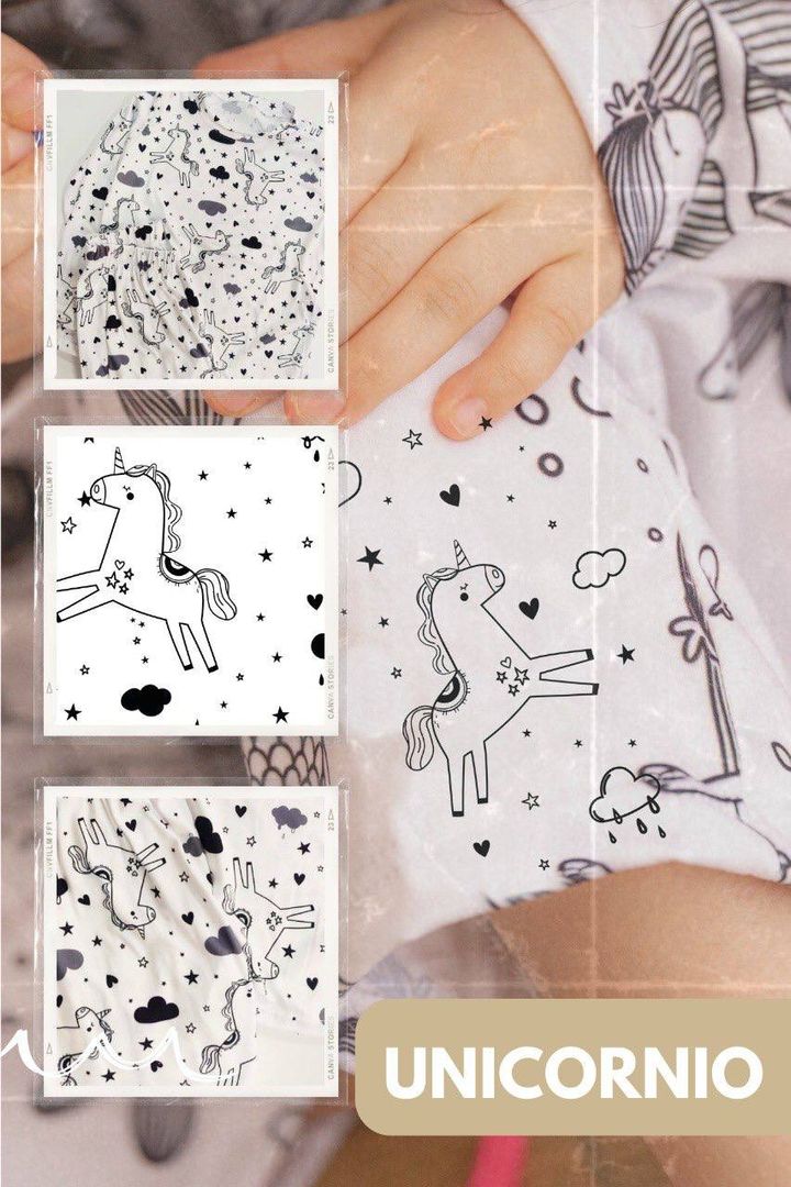PIJAMA PINTABLE UNICORNIO