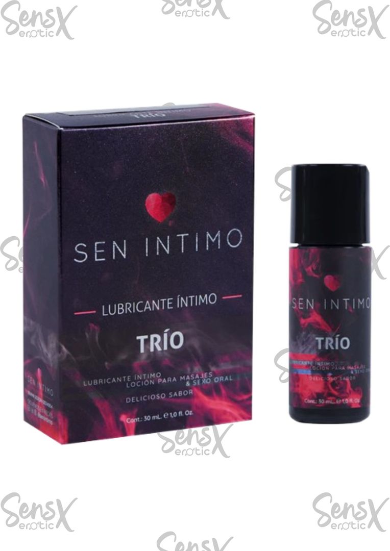 Lubricante Trio Placer x30ml – Sen Intimo
