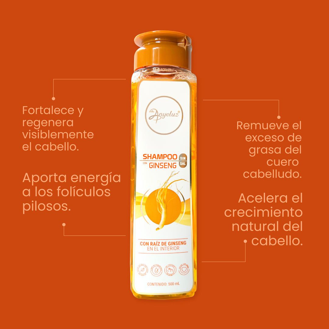SHAMPOO CON GINSENG 