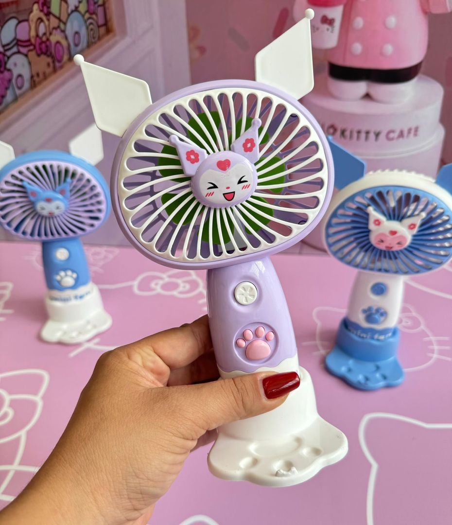 Ventilador portátil Kuromi 