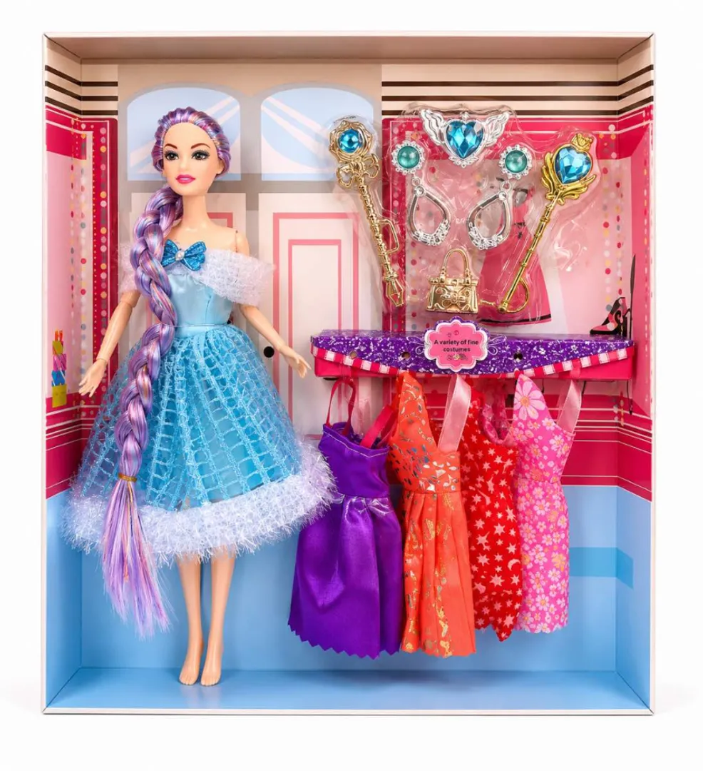 MUÑECA PRINCESS CON ACCESORIOS