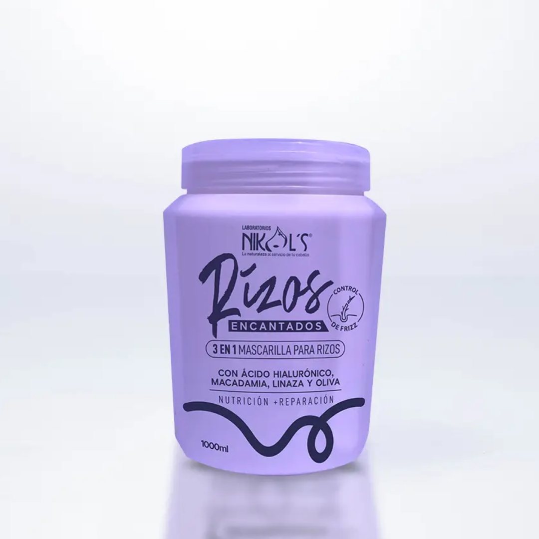MASCARILLA 3 en 1 RIZOS NIKOLS  x 1000ml