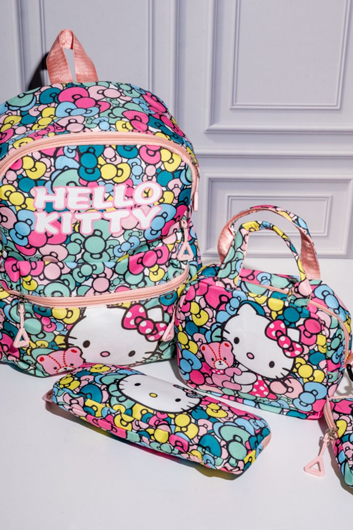 BOLSO KITTY X4 PIEZAS 