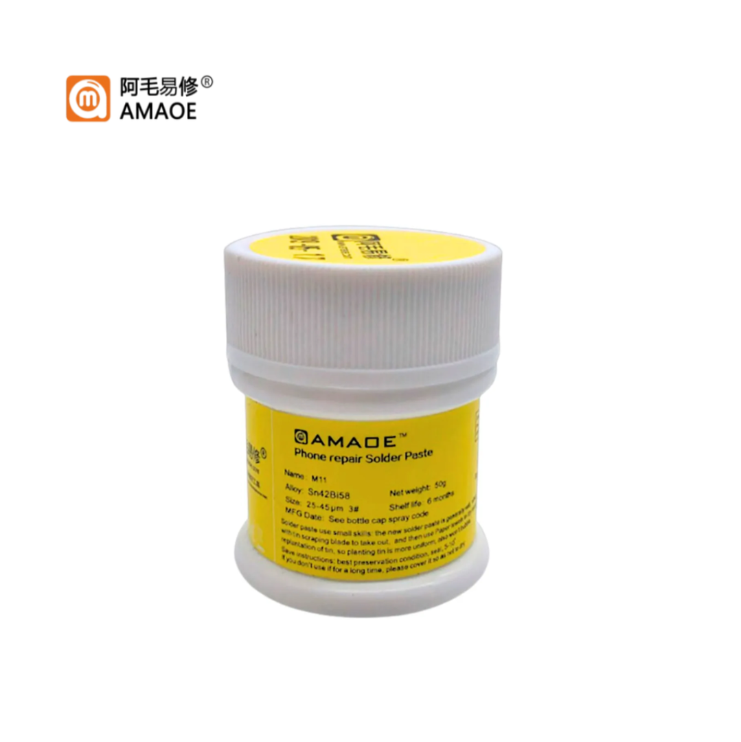 PASTA DE SOLDADURA 138°C AMAOE M11 (50G)
