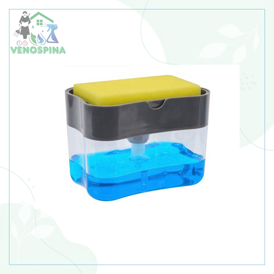 DISPENSADOR LAVALOZA + ESPONJA 