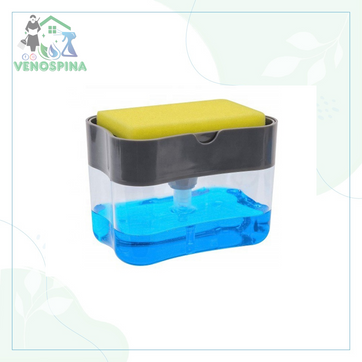 Imagen del producto DISPENSADOR LAVALOZA + ESPONJA 