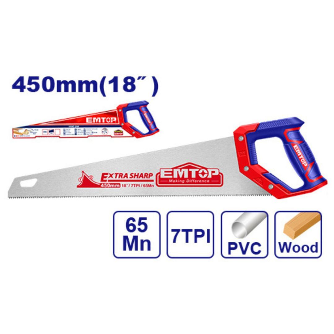 EMTOP SERRUCHO 18" MANGO ENCAUCHETADO SUPER EMTOP