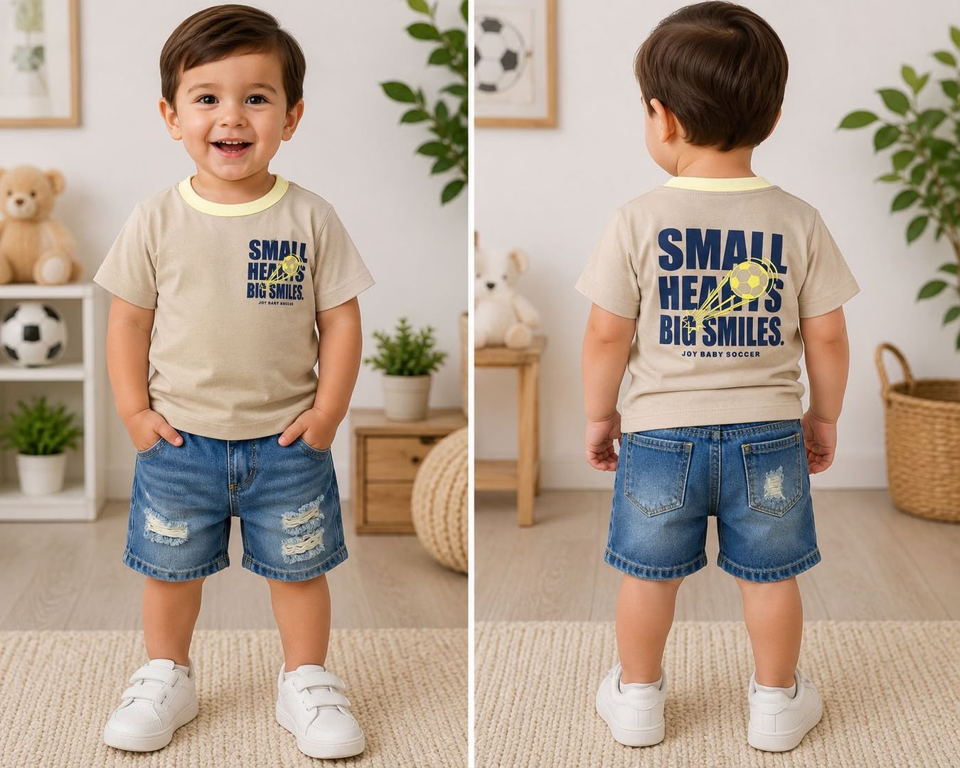 Conjunto bermuda bebito