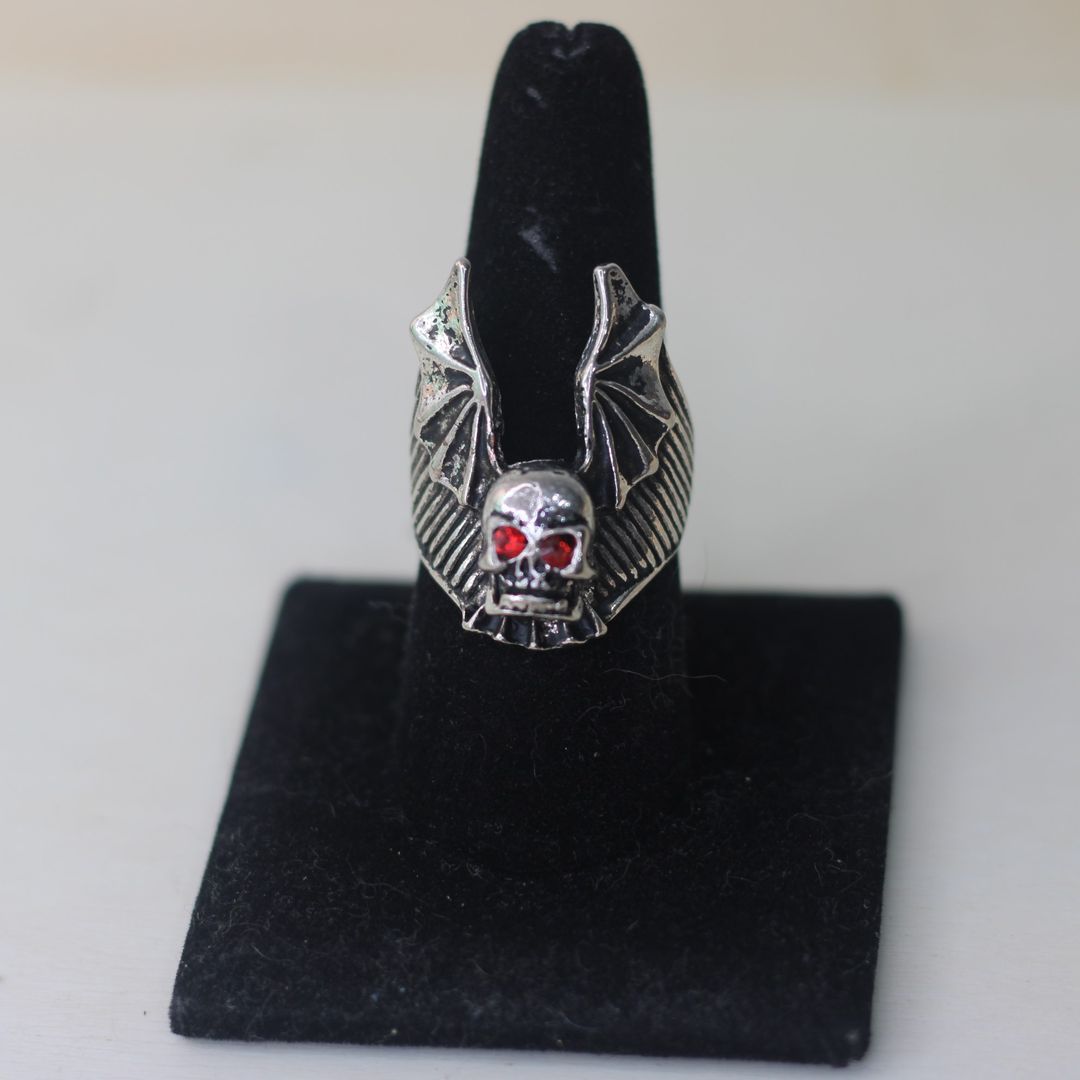 ANILLO CALAVERA ALAS 