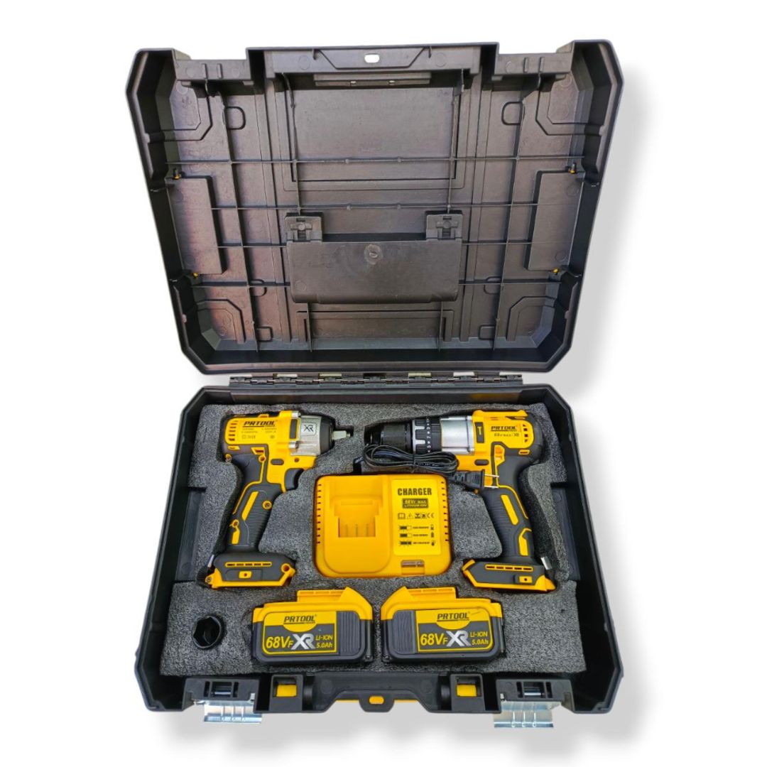 COMBO TALADRO PISTOLA IMPACTO TAPI68D