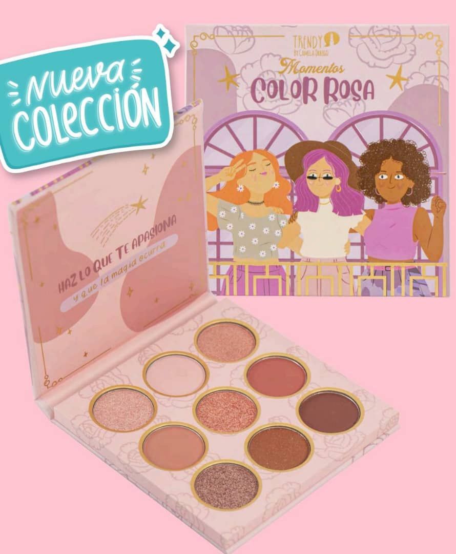 Sombra Color Rosa Ref MCR1861