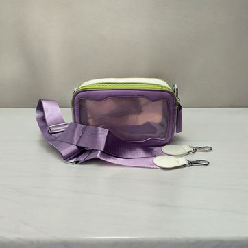 Imagen del producto Bolso, morado, negro y rojo 