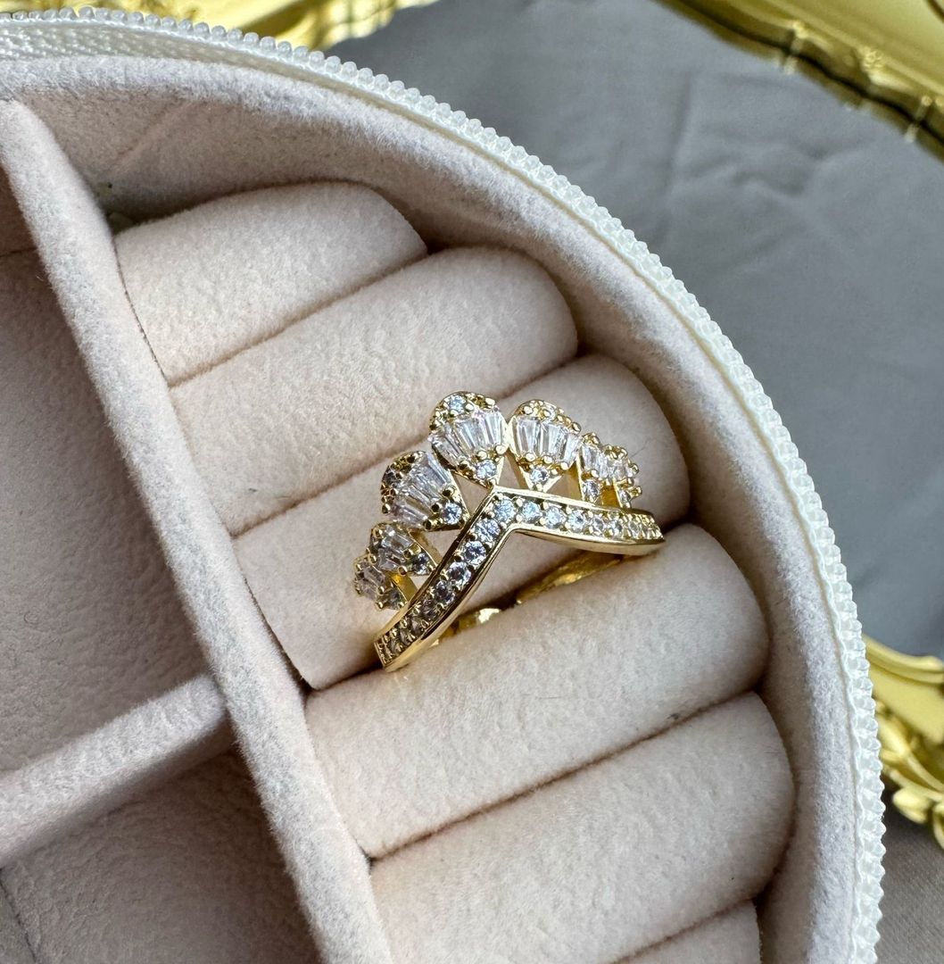 Anillos ajustables corona 