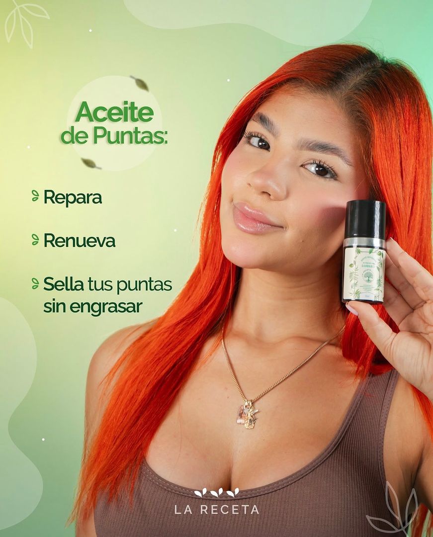 Aceite reparador de puntas con cannabis