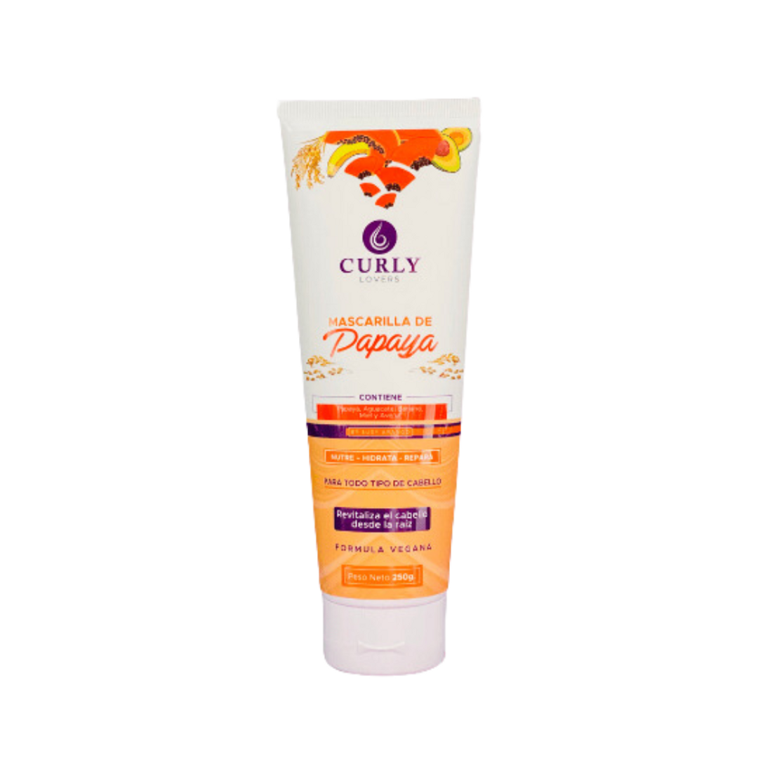 MASCARILLA PAPAYA 250GR CURLY LOVERS