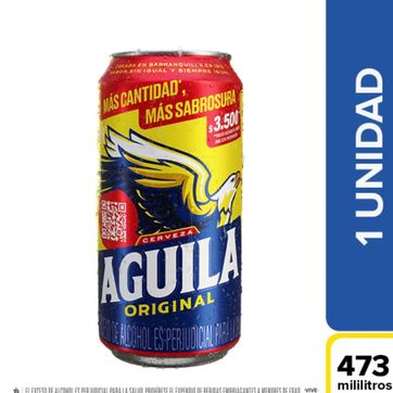 Imagen del producto Aguila Original 473ml Lata