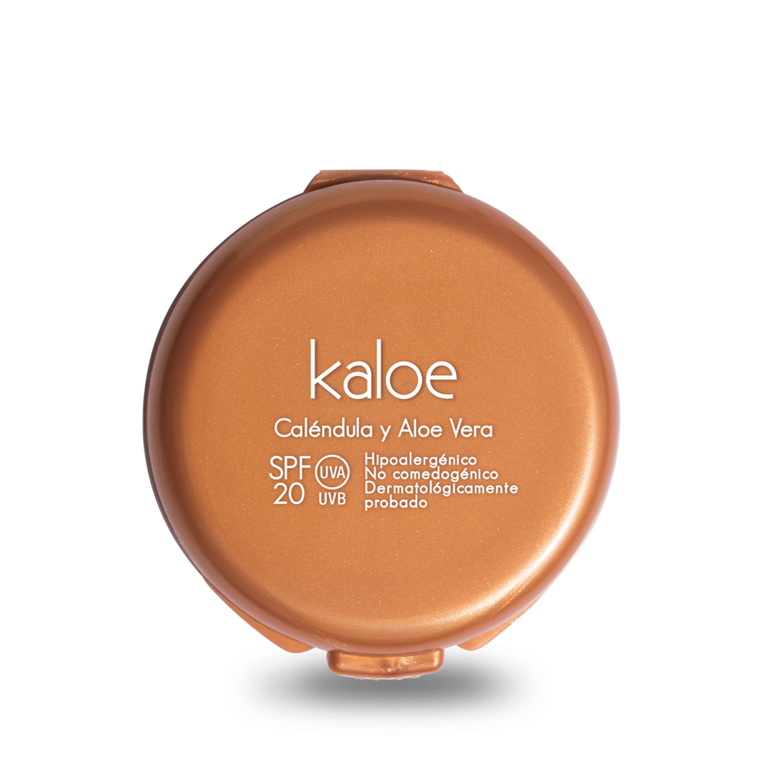 KALOE POLVO COMPACTO CANELA 15GR