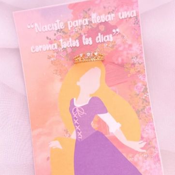 Imagen del producto ANILLO CORONA RAPUNZEL 